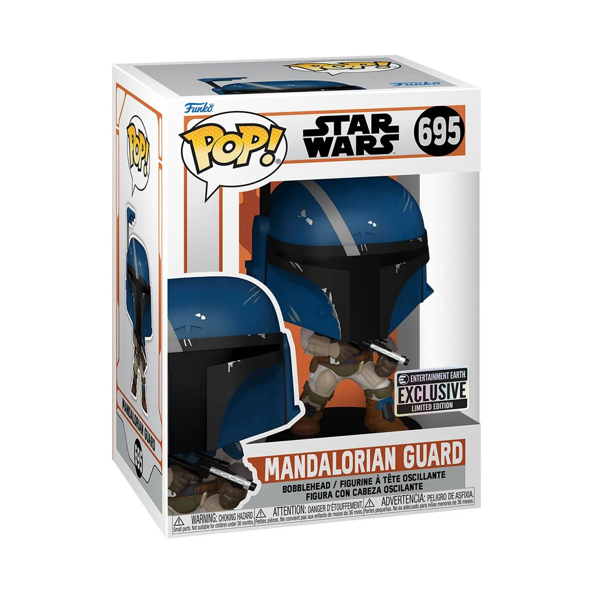 Star Wars: The Mandalorian Guard Funko Pop! Vinyl Figure #695 - Entertainment Earth Exclusive