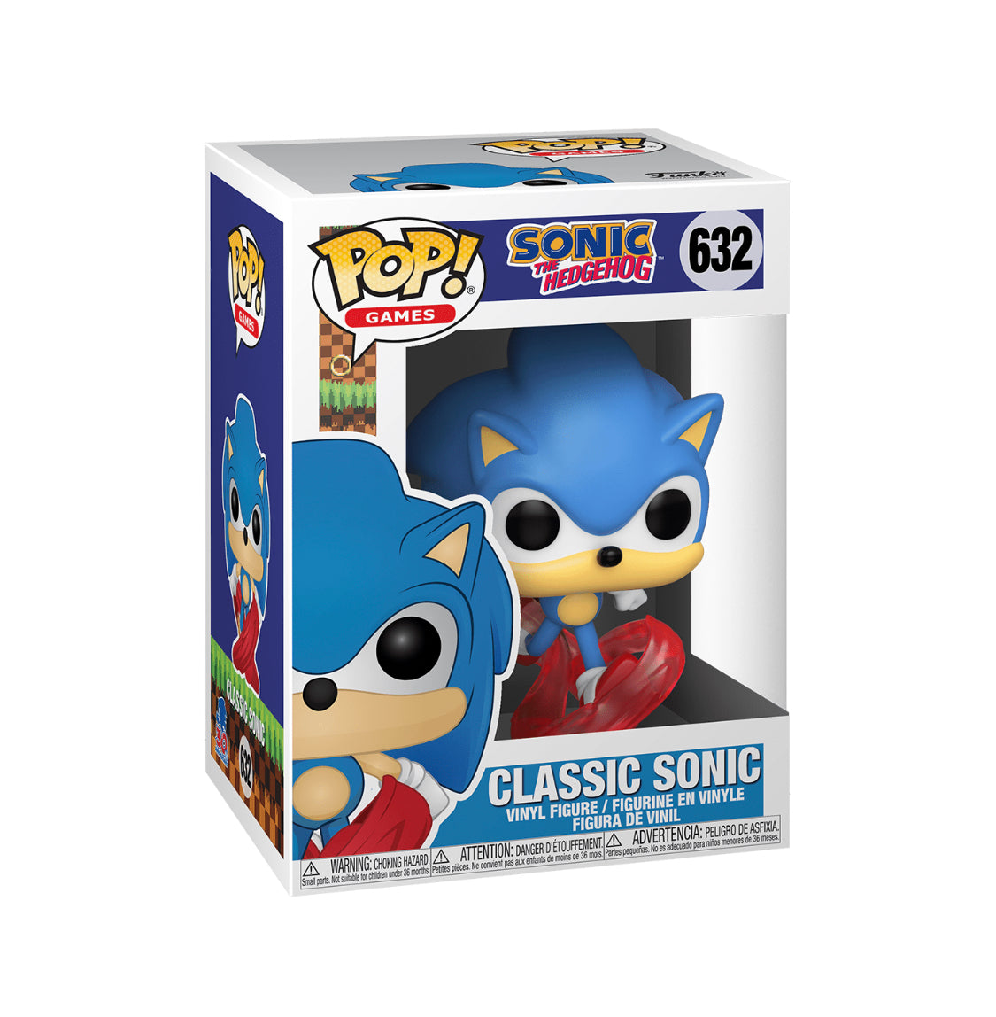 Classic Sonic #632 Sonic The Hedgehog Funko POP!