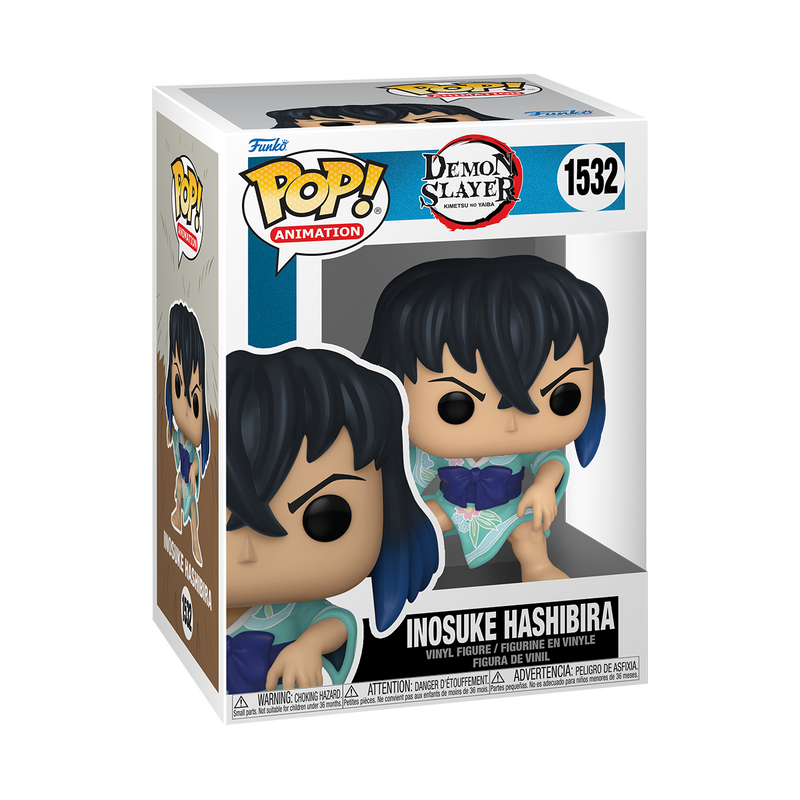 Inosuke Hashibira in Kimono #1532 Demon Slayer Funko POP!