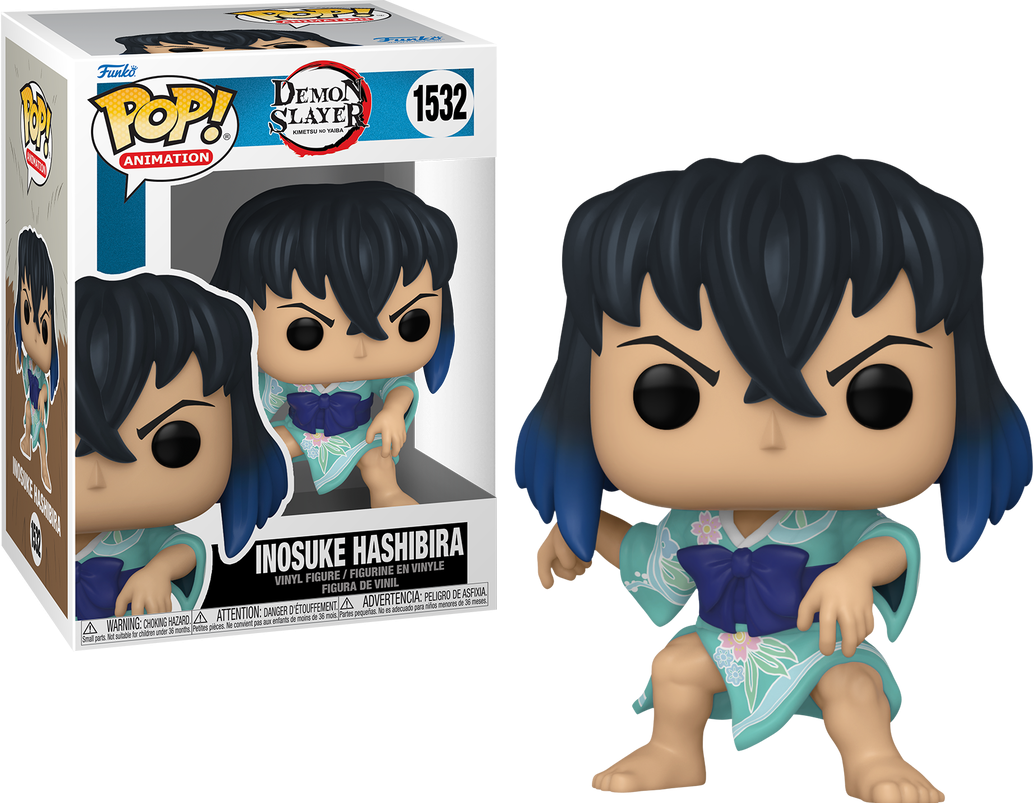 Inosuke Hashibira in Kimono #1532 Demon Slayer Funko POP!