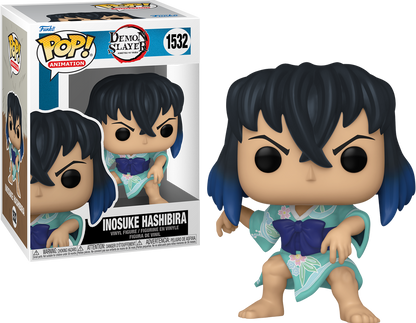 Inosuke Hashibira in Kimono #1532 Demon Slayer Funko POP!