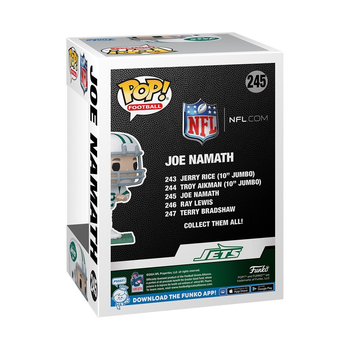 Joe Namath #245 JETS Funko POP!