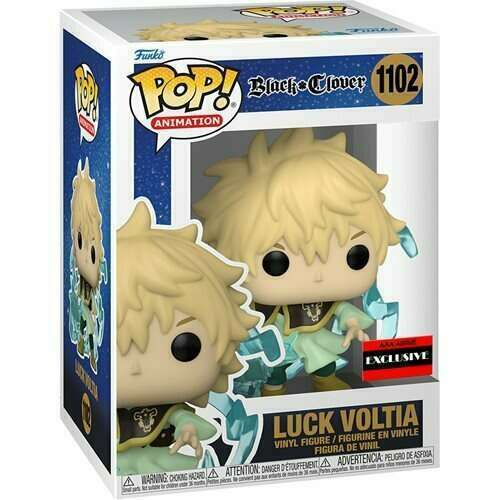 Luck Voltia #1102 Black Clover Funko POP! AAA Anime Exclusive