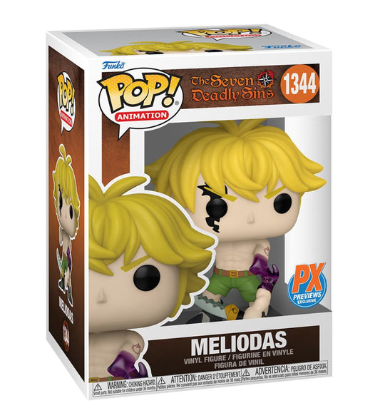 Meliodas #1344 The Seven Deadly Sins Funko POP! PX