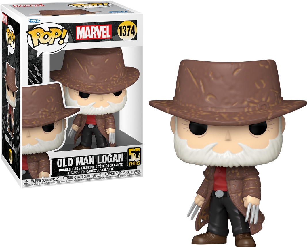 Wolverine 50th Anniversary Old Man Logan Funko Pop! Vinyl Figure #1374