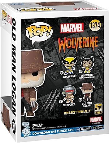 Wolverine 50th Anniversary Old Man Logan Funko Pop! Vinyl Figure #1374