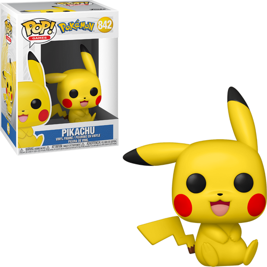 Pikachu Sitting #842 Pokemon Funko POP!