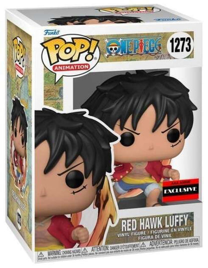 Red Hawk Luffy #1273 One Piece Funko POP! AAA Anime Exclusive