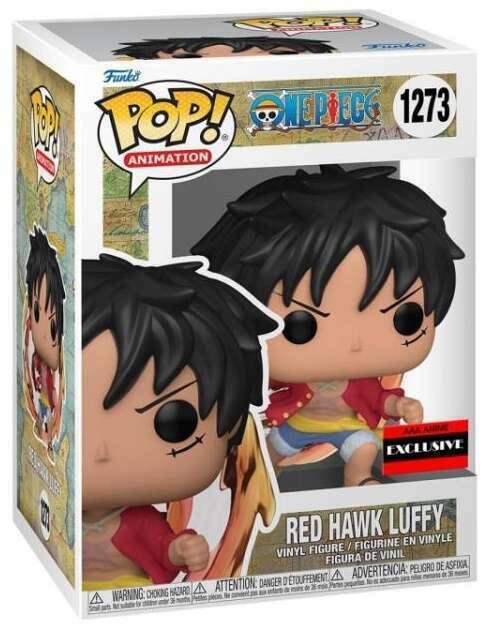 Red Hawk Luffy #1273 One Piece Funko POP! AAA Anime Exclusive