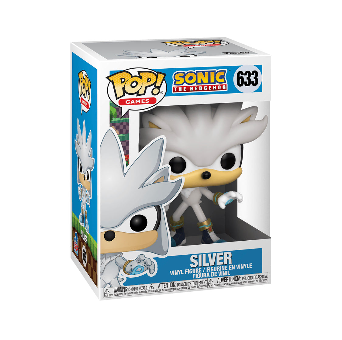 Silver #633 Sonic The Hedgehog Funko POP!