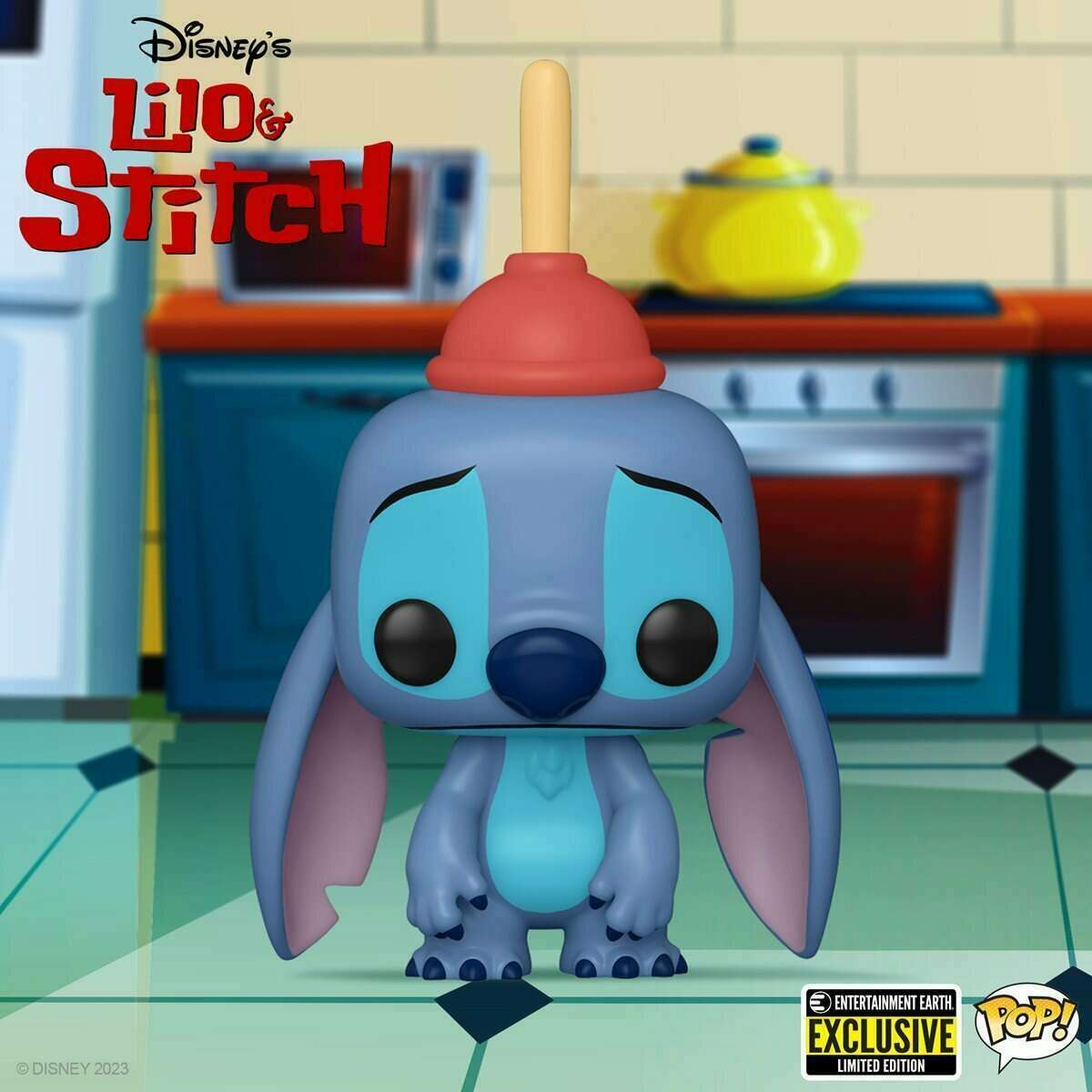 Stitch with Plunger #1354 Disney Lilo & Stitch Funko POP!