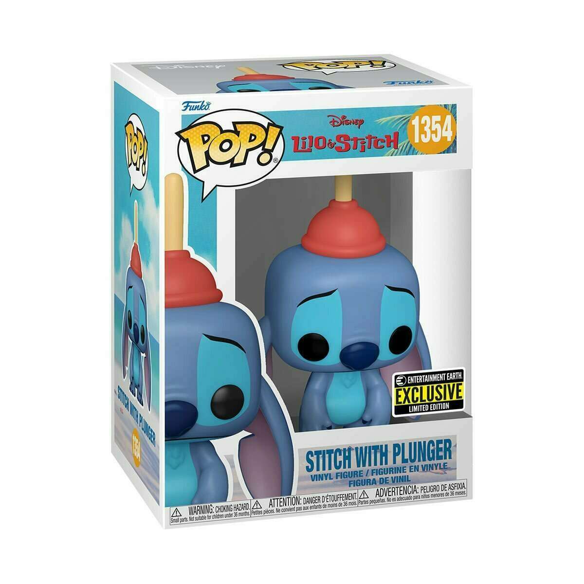 Stitch with Plunger #1354 Disney Lilo & Stitch Funko POP!