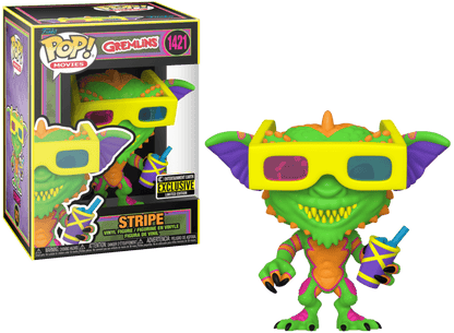 Stripe with 3-D Glasses (Blacklight) #1421 Gremlins Funko POP! Entertainment Earth Exclusive