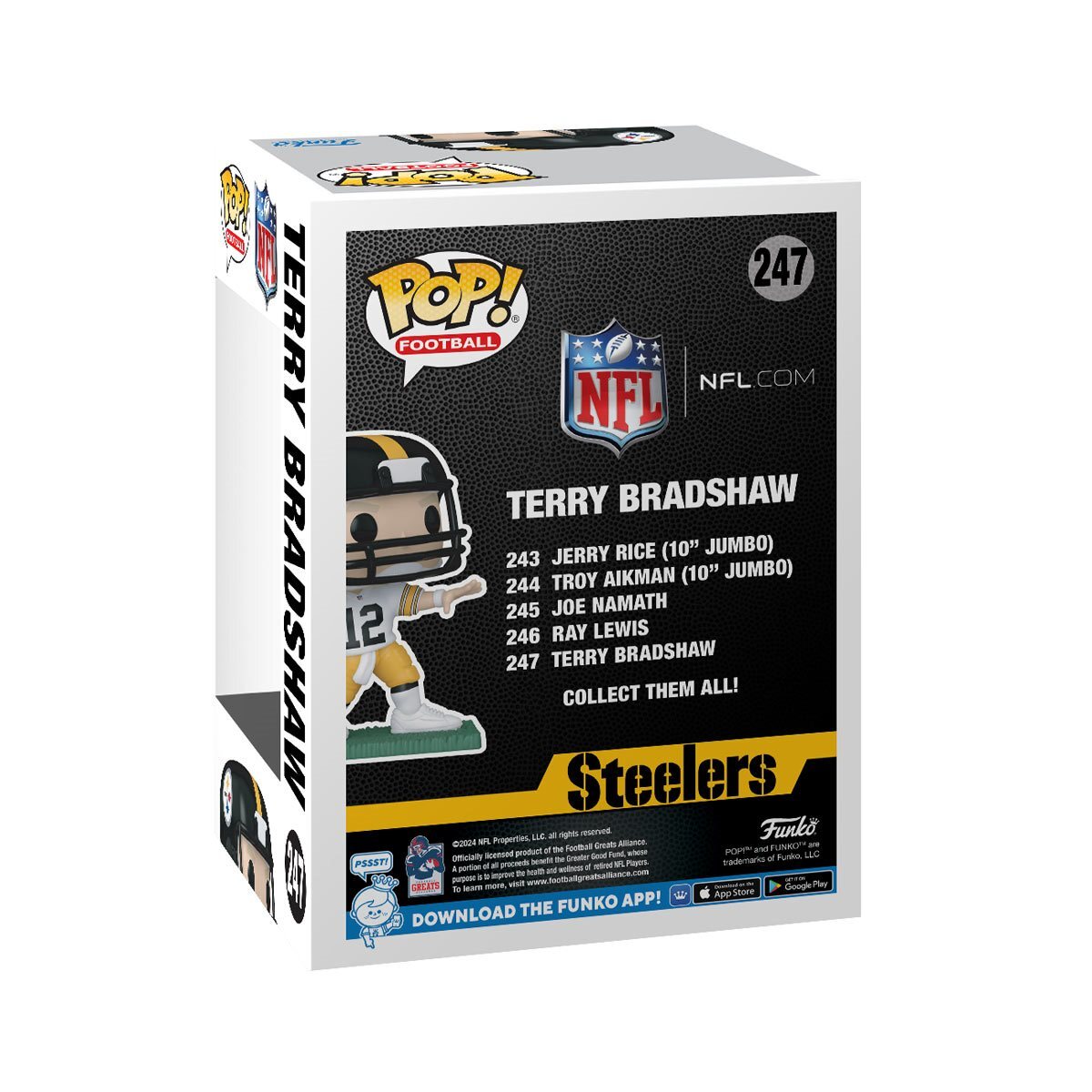 Terry Bradshaw #247 Steelers Funko POP!