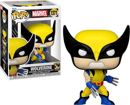 Wolverine 50th Anniversary Wolverine (Classic) Funko Pop! Vinyl Figure #1371