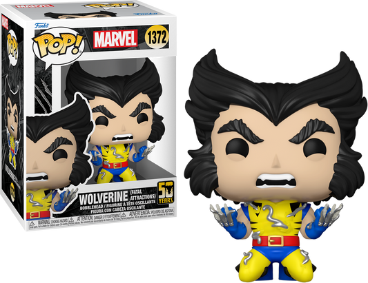 Wolverine 50th Anniversary Wolverine (Fatal Attractions) Funko Pop! Vinyl Figure #1372